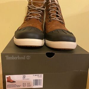 Timberland Ashwood Park 6 Inch Warm Lined Mens Boots Size 13 Brown TB0A1Z47